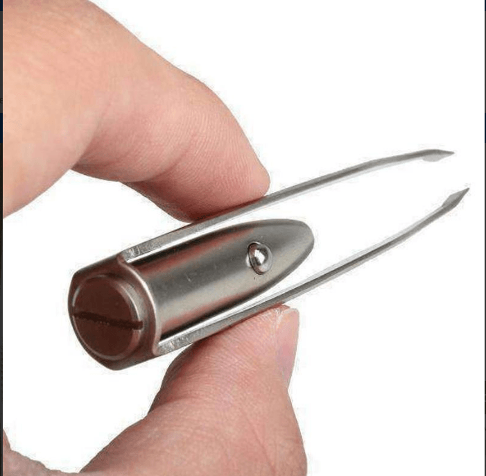 LED Stainless Steel Beauty Tweezers - the-fly-guy-corner