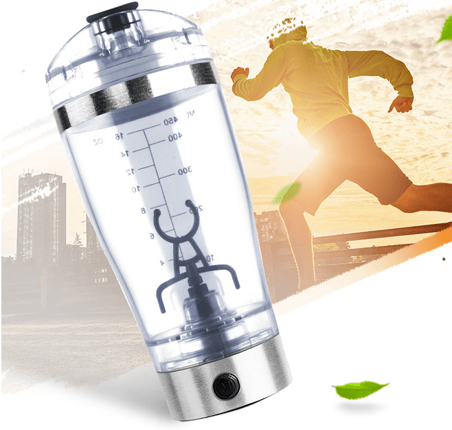 Electric Protein Shake Stirrer USB Shake Bottle - the-fly-guy-corner