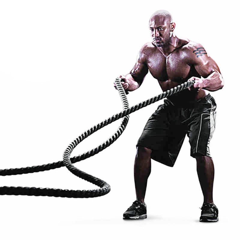 Battle Power Rope Gym Power Training - the-fly-guy-corner