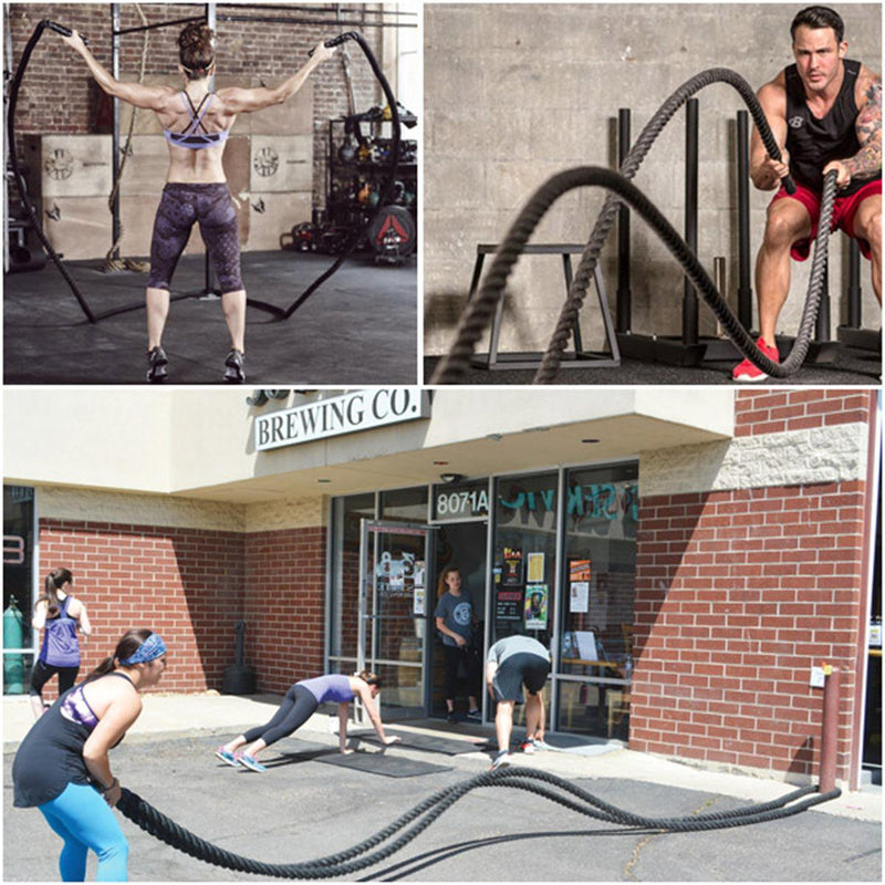 Battle Power Rope Gym Power Training - the-fly-guy-corner