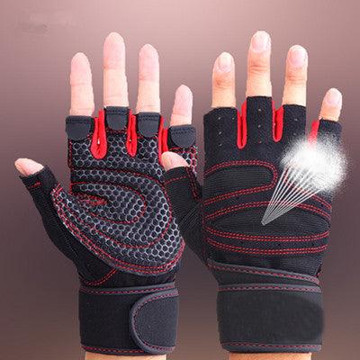 Sports fitness microfiber gloves - the-fly-guy-corner