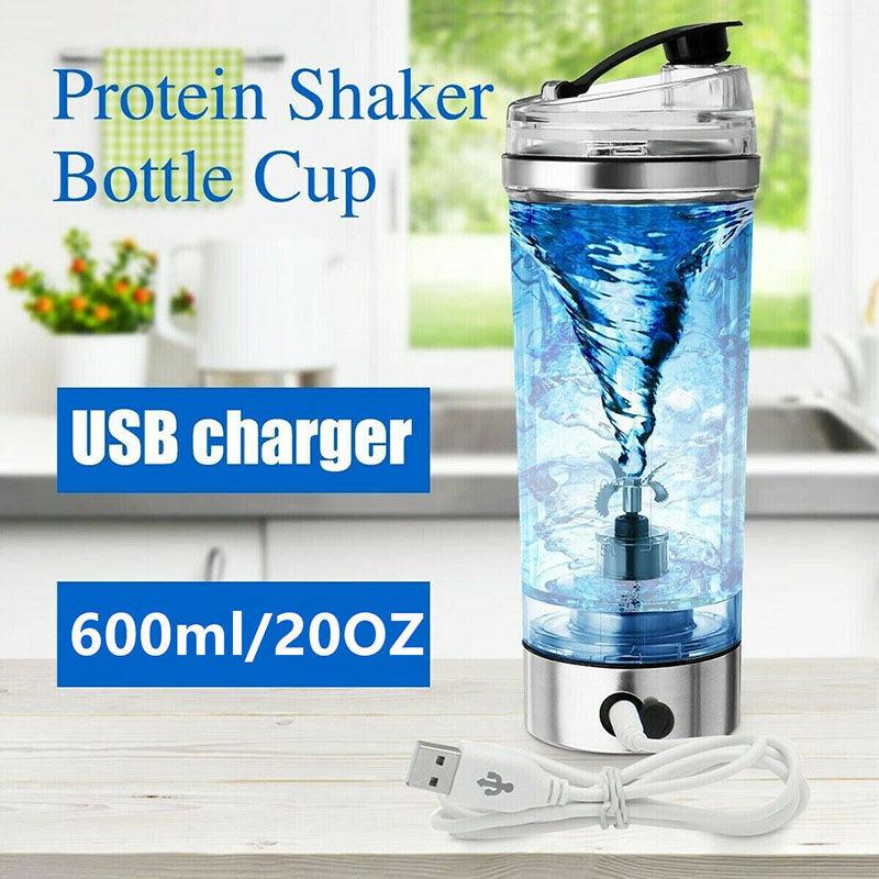 Electric Protein Shake Stirrer USB Shake Bottle - the-fly-guy-corner